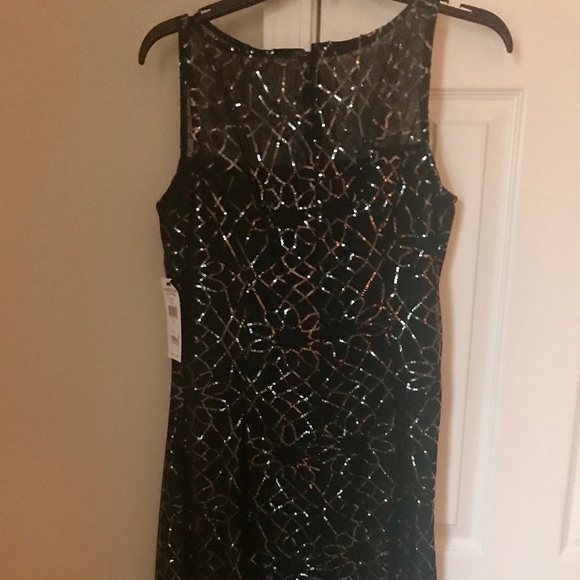 Black Cocktail Dress - Picture 2 of 2